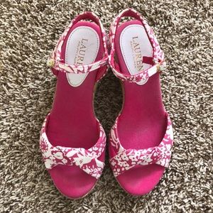 Ralph Lauren espadrille wedges